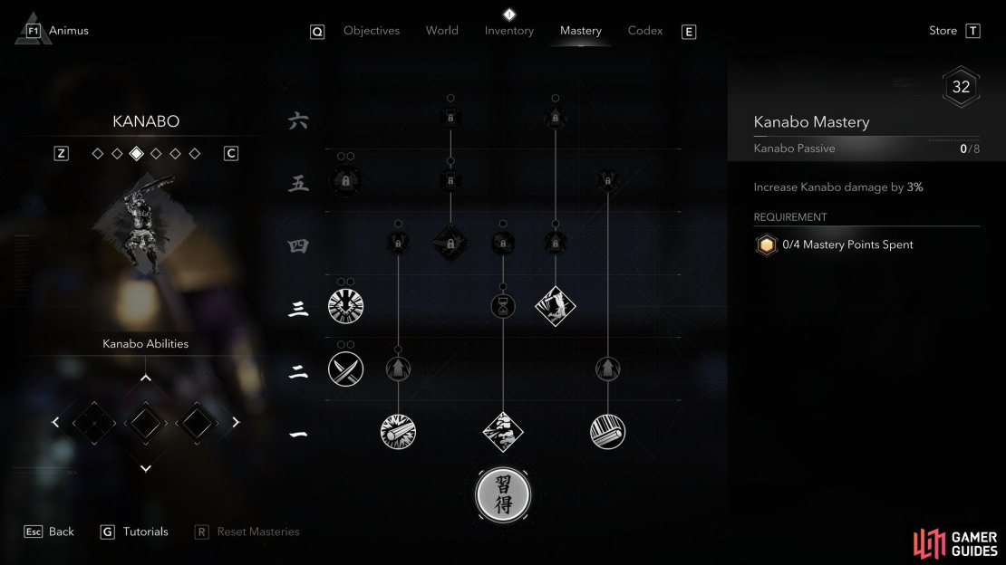 The Kanabo is your typical slow, heavy, hard-hitting blunt weapon. Especially good against armored enemies.