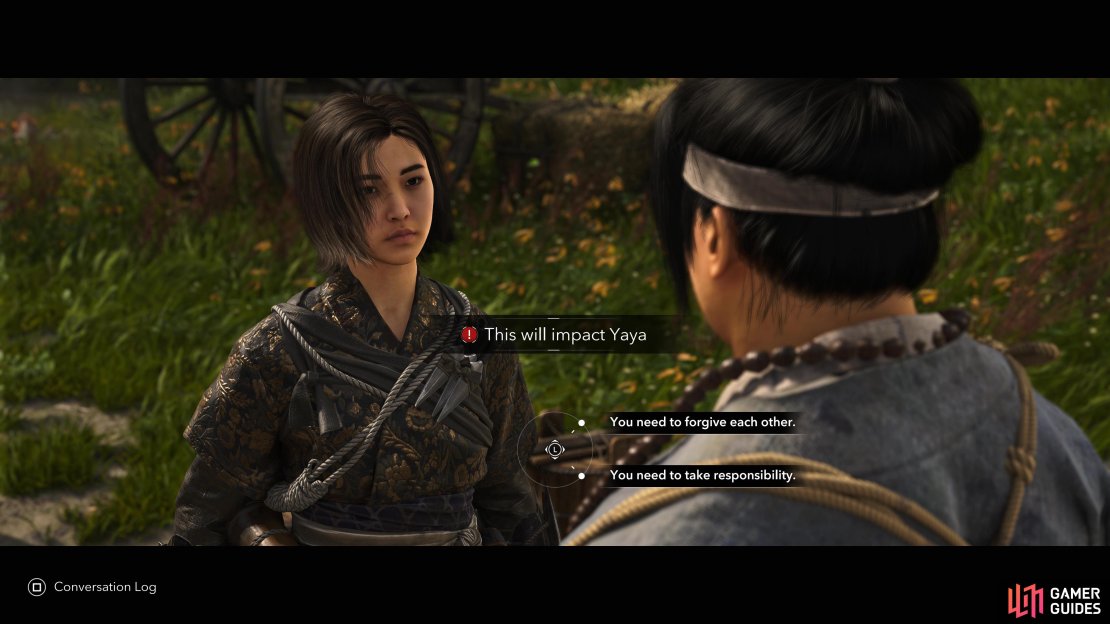 To recruit Yaya, you must tell her to forgive each other in Assassin’s Creed Shadows.