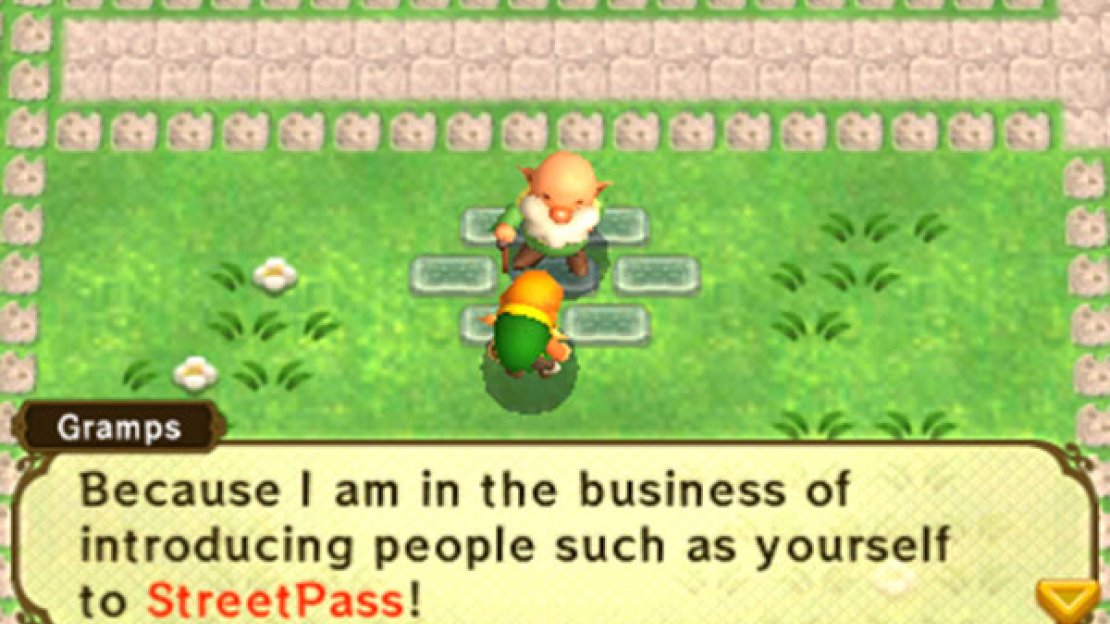 Thanks to the wonders of StreetPass, you can swap data with other players who’ve played A Link Between Worlds and setup StreetPass for it. StreetPass communication constantly occurs in the background while your Nintendo 3DS or 2DS is powered on or in sleep mode (but not during local or online play).