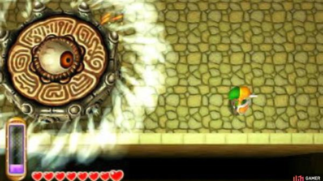 Using arrows will allow you to destroy its spinning discs whilst keeping you a safe distance from Margomill.