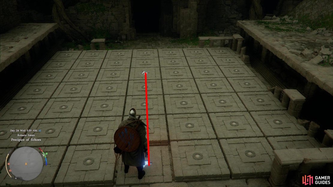 For the first puzzle, just head up four tiles from one symbol to the next. No jumping or backtracking allowed!