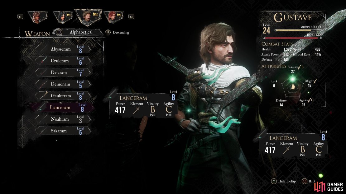 We feel Lanceram is Gustave’s Best Weapon in Clair Obscur: Expedition 33.