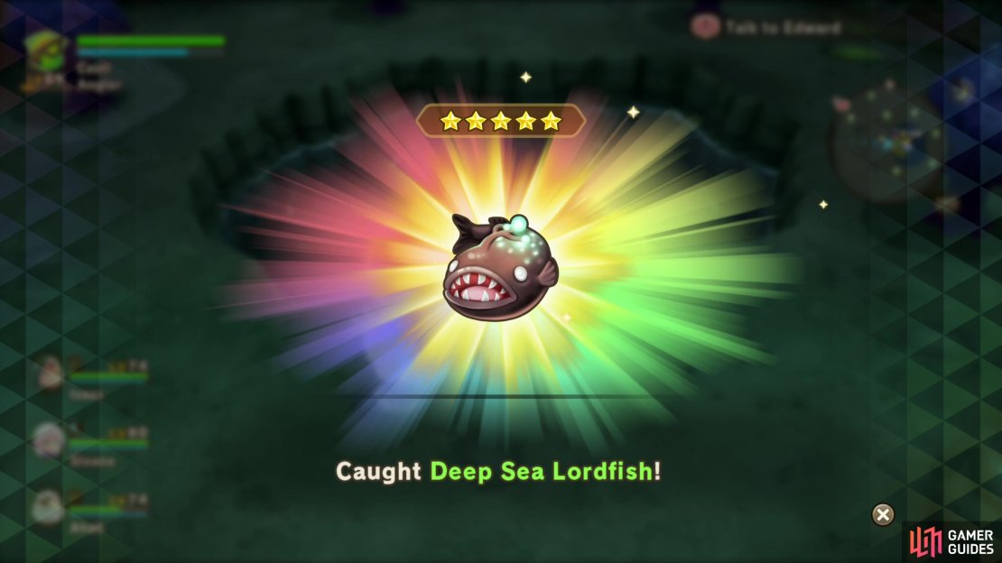 This anglerfish can be found in the Depths B3.