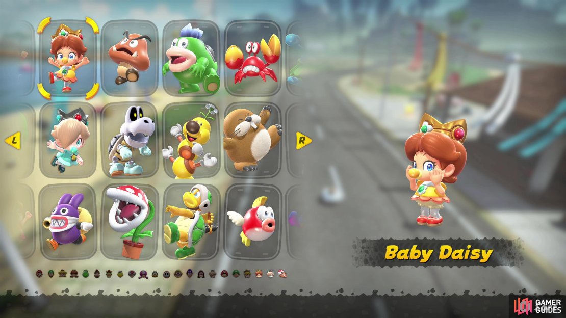 There are four costumes for Baby Daisy to unlock in Mario Kart World.
