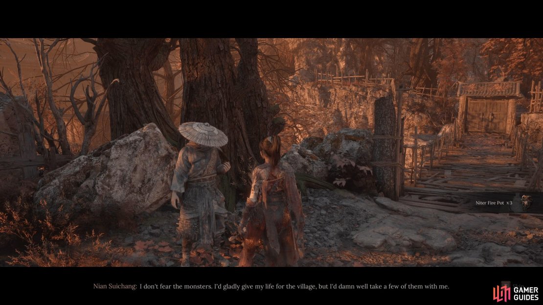 Return to Nian after the boss for a small reward.