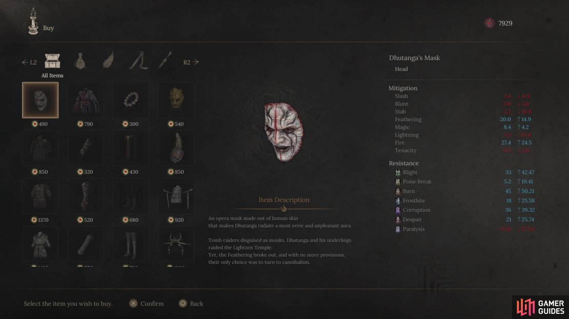 There are 43 armor sets to find in WUCHANG: Fallen Feathers, many of which can be purchased by handing items to Tao Qing.