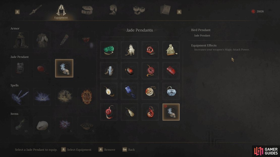 Look to use Pendants that increase your Magic Attack.