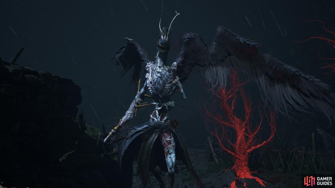 Kill this Descendant of the Feathered Ones for 15k Red Mercury per kill. Image via Gamer Guides / 505 Games.