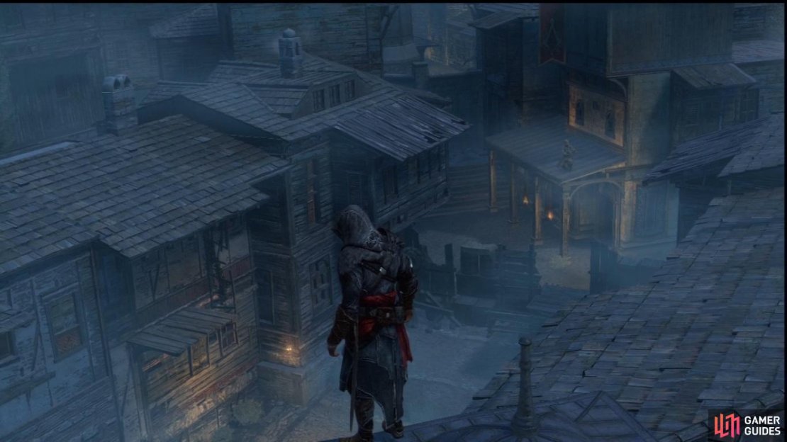 The Den Defense minigame is first introduced in Sequence 2, and can prove to be quite difficult to pull off in later stages of the game. When you raise your Templar awareness to the max (usually through completing Primary Memories, buying up shops and landmarks, and even just the occasional brawling with Byzatine Templars in the streets, of course), the meter will become a solid bar of red. In this state, doing anything that would normally raise your Templar awareness will return your awareness to secret, and the Templars will launch an assault on one or more of your liberated Assassin Dens. In this instance, the Den’s map icon will flash yellow and you’ll be advised to head over there to defend - don’t panic though, you won’t actually lose the Den unless you fail the defense. However, it does add a significant number of Templars to the area, and will make staff the guard posts with riflemen and make the area restricted. To defend the Den, you’ll need to make your way to the doorway and interact with it while Anonymous, so use your Assassin Signals and ranged attacks to keep them away from you.
