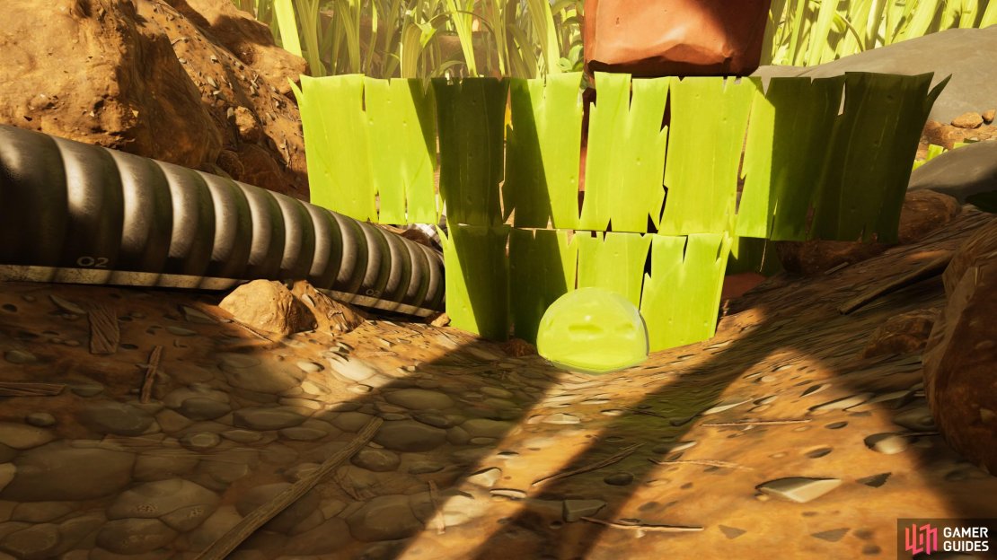 See what i mean? This wall makes water to come to us in Grounded 2. Image via Gamer Guides / Obsidian.