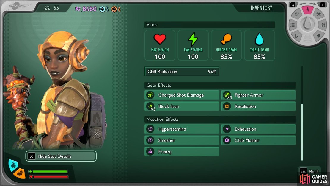 Once you have everything unlocked, this play style really comes online. Image via Gamer Guides / Obsidian.