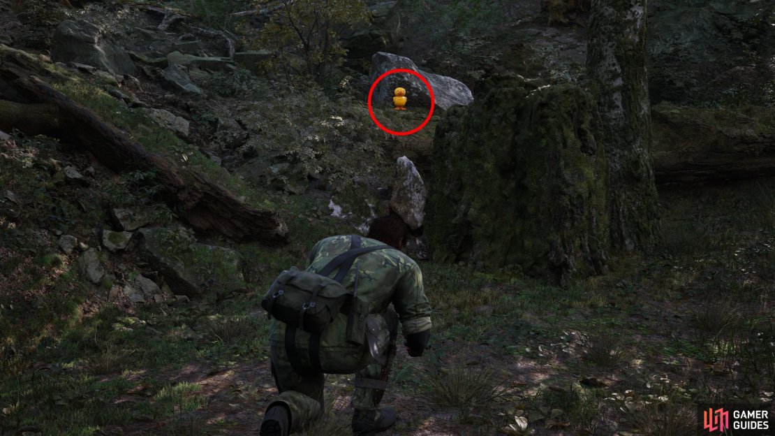 During Operation Virtuous, search the northwestern edge of the Dremuchij North area to find this GA-KO on a fallen tree.