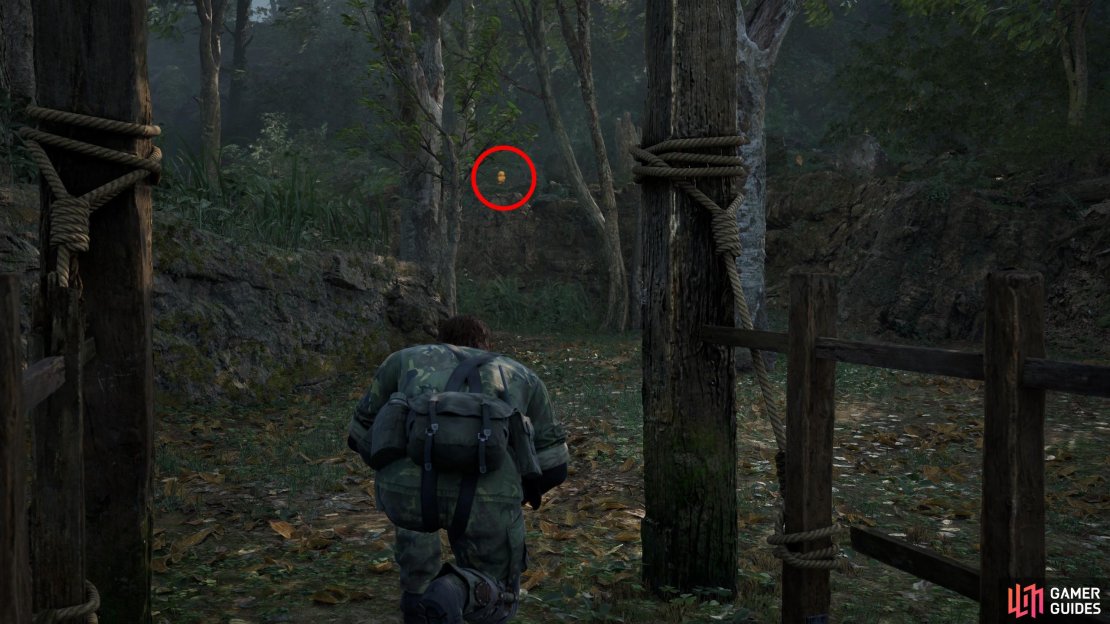Cross the bridge in Dolinovodno during Operation Virtuous, and when you&rsquo;re on the northern edge of the bridge, look north to find this GA-KO on a ledge.