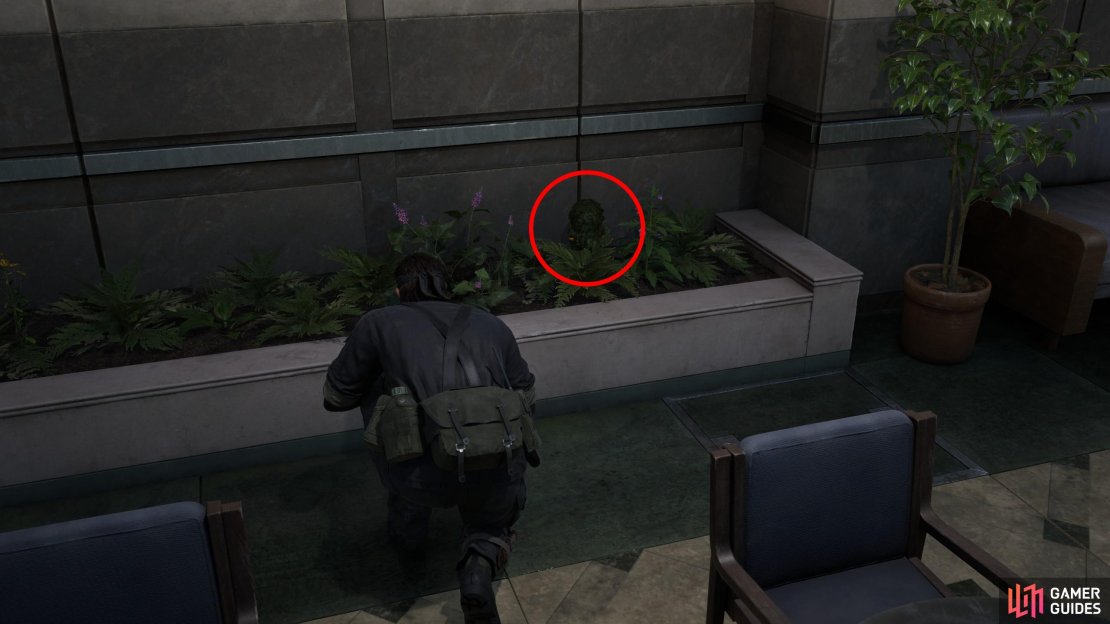 Search a planter in the southwestern edge of the Groznyj Grad Weapons Lab: East Wing building to find this GA-KO.