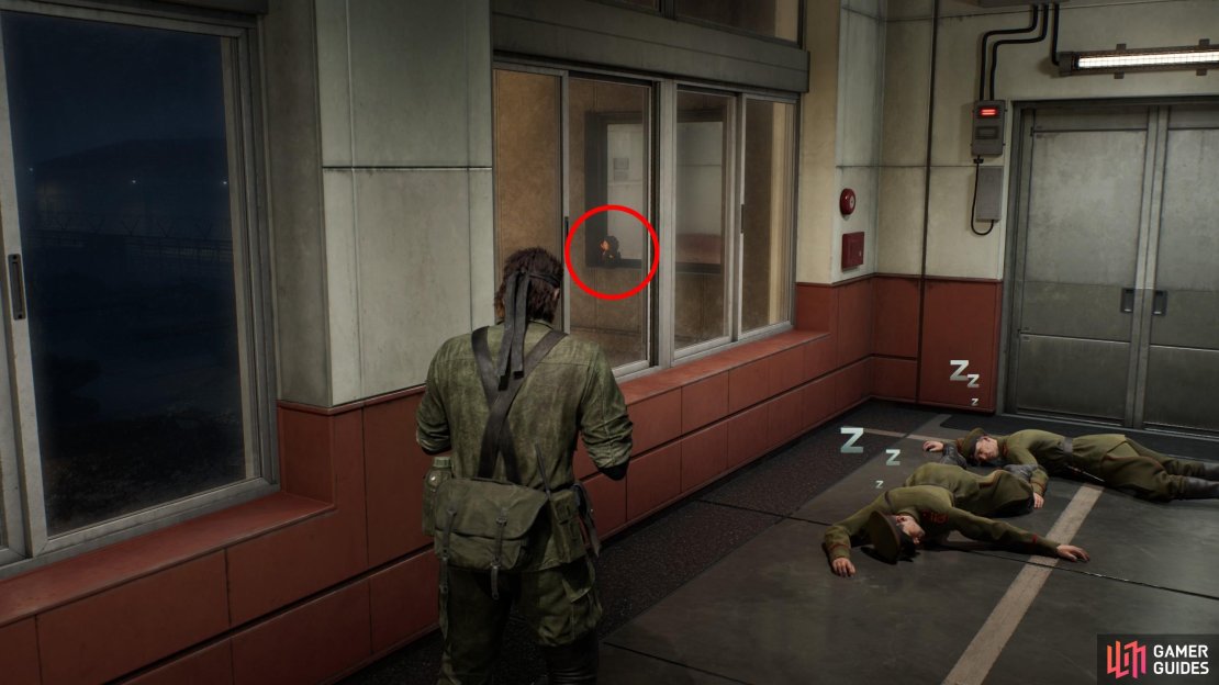 In the Groznyj Grad Weapons Lab: West Wing building, near the sealed door look through the window to the left to spot this GA-KO.