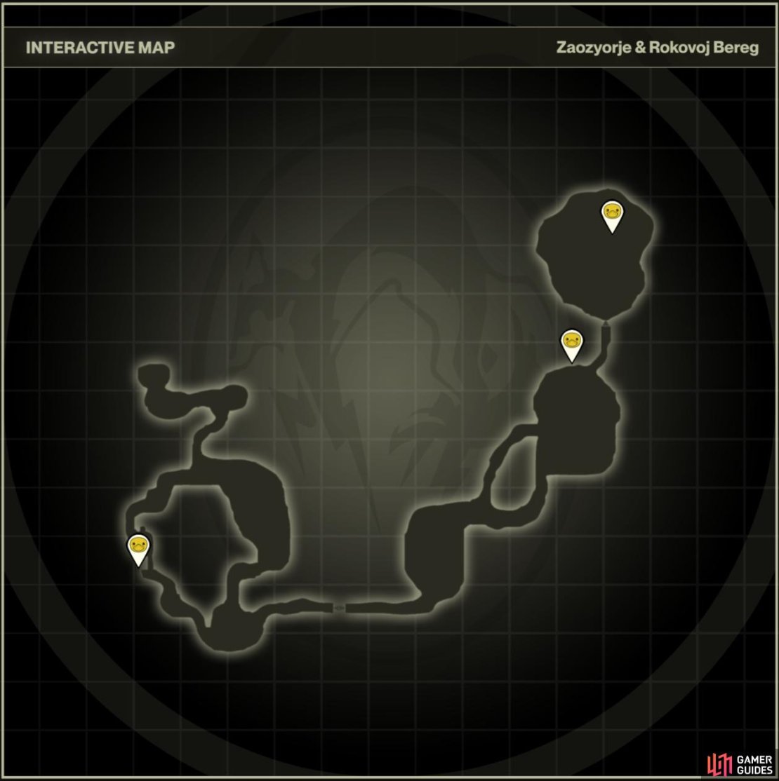 All the GA-KO you can find on the Zaozyorje and Rokovoj Bereg maps.
