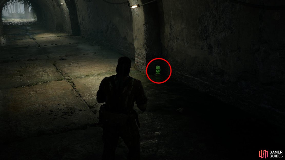 In Krasnogorje Tunnel, hiding behind a support arch. You probably won’t see this Kerotan as you head north, but turn around and go south you’ll find this Kerotan easily.