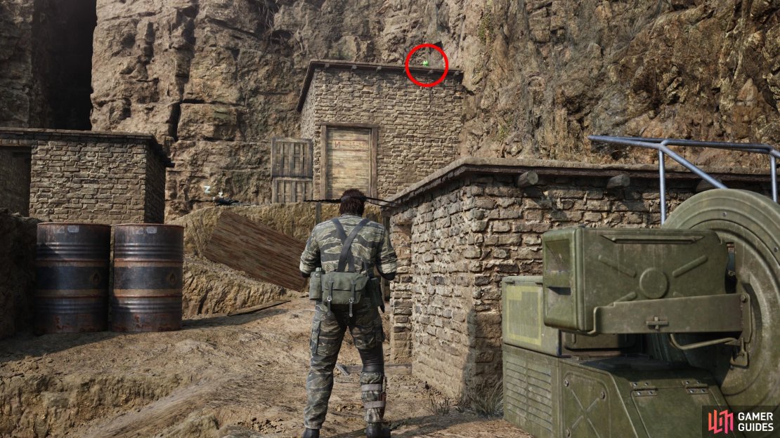 Search the roof of a small building along the northeastern edge of the Krasnogorje Mountainside map. You should be able to spot it while standing near an artillery piece.