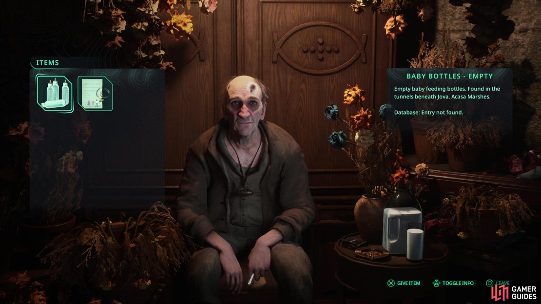 Ask Ernest Caddwell at the farm in Senedra Forest if he can fill the bottles up for you.