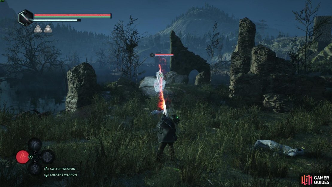 Lasso is a very good glyph for controlling annoying enemies and getting an easy and cheap stun off. Image via Gamer Guides / Nacon.