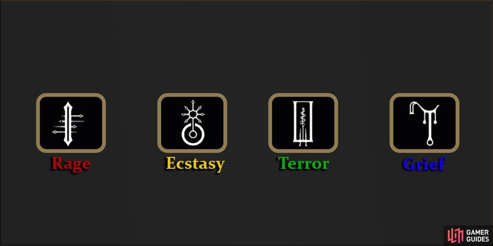 Select these symbols in the same order from left to right.