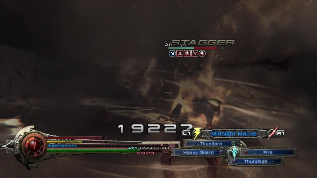 The word Stagger will appear above an enemy&rsquo;s head.