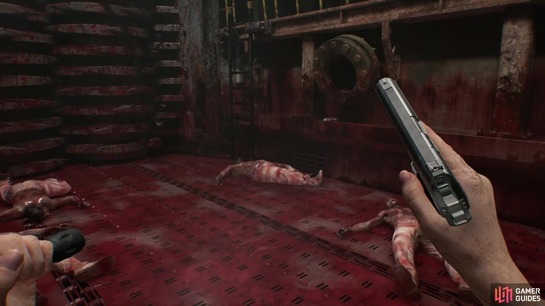 You need to wait and then let a specific nummber of zombie sget processed to trigger the next stage of the challenge. Image via Gamer Guides / Capcom.