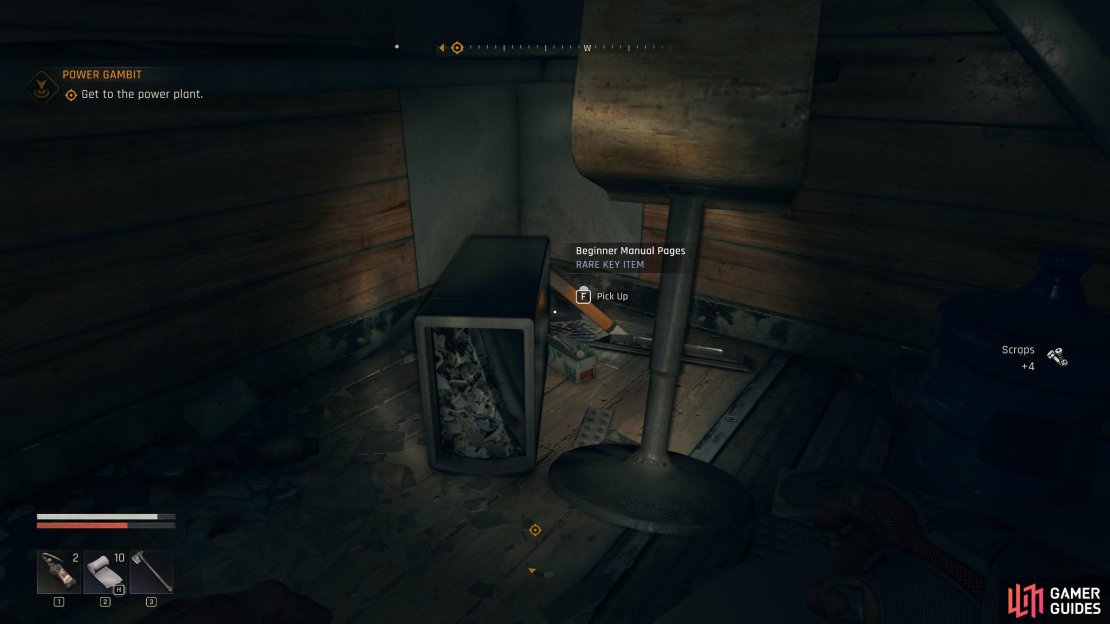Here&rsquo;s how to find the beginner Manual Pages in Dying Light The Beast. Image via Gamer Guides / Techland.