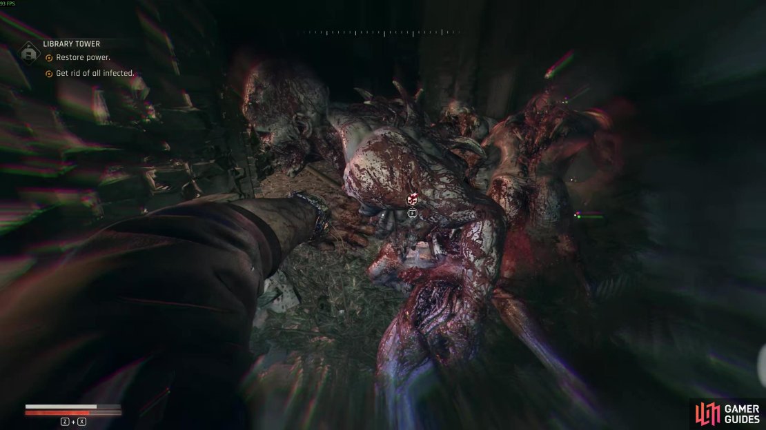 Entering the Beast Mode will allow you to fight Volatiles at night fairly easily, rather than escaping the horrors. Image via Gamer Guides / Techland.