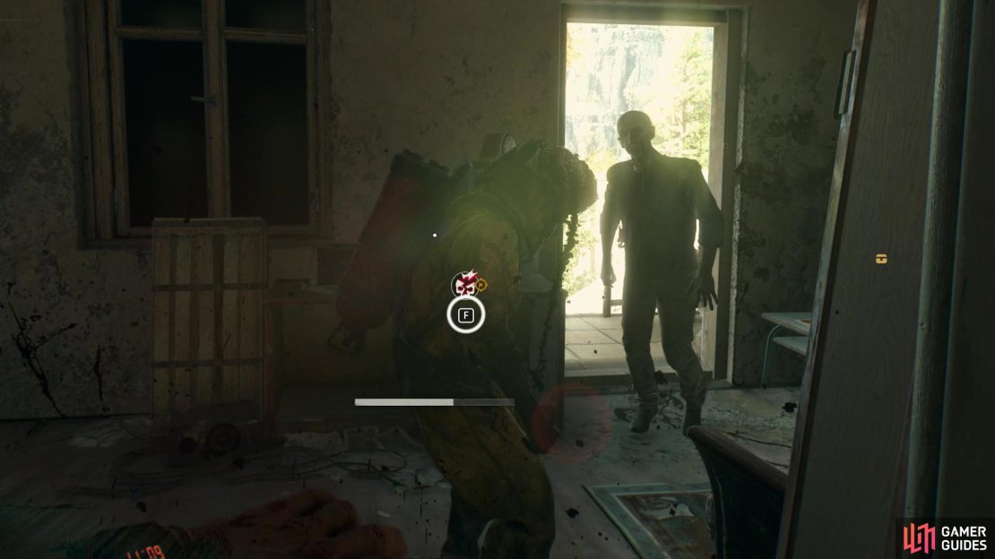 Some stunned foes can be executed in combat to save durability on your weapons and to get cleaner kills. Image via Gamer Guides / Techland.