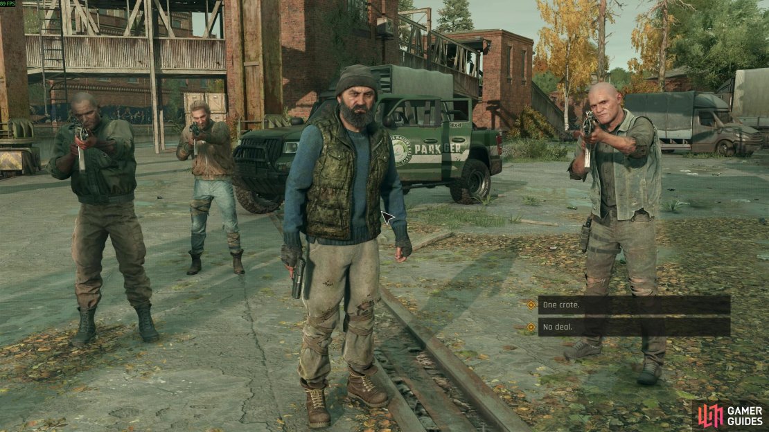 Here&rsquo;s the difference between all the choices and rewards to Precious Cargo. Image via Gamer Guides / Techland.