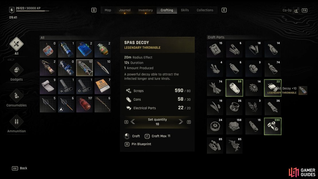 This is a really good supportive gadget to use alongside your weapons. Image via Gamer Guides / Techland.