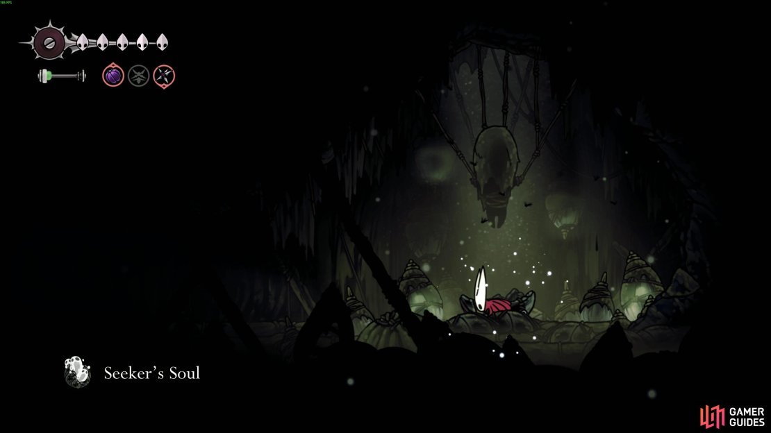 Here’s everything you need to know about the Seekers Soul in Hollow Knight SIlksong and how to get it. Image via Gamer Guides / Team Cherry.