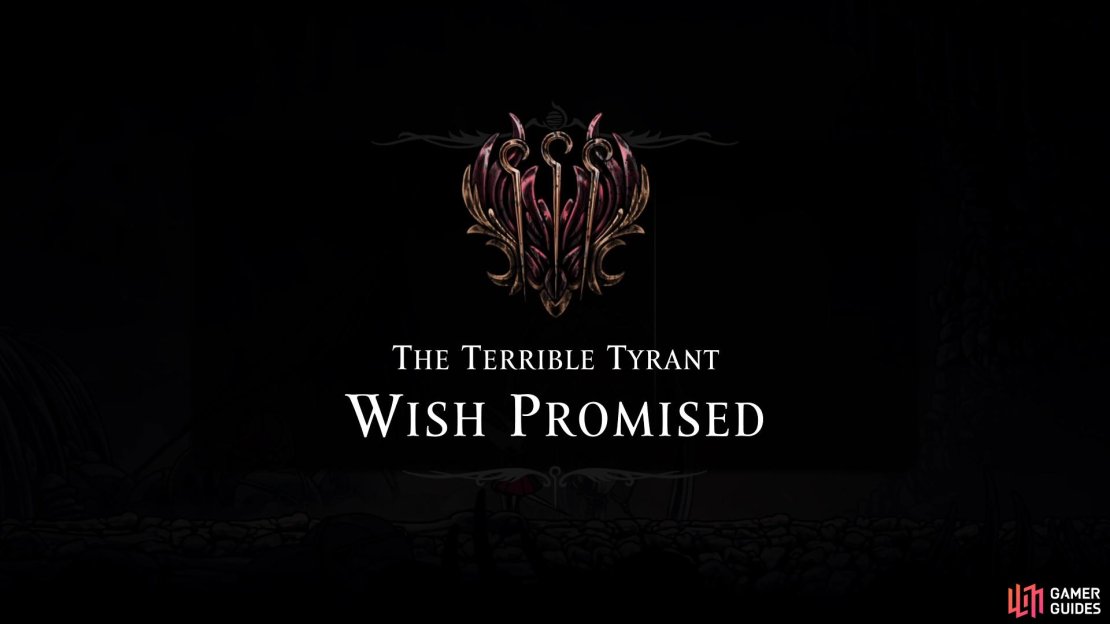 The Terrible Tyrant is the first Grand Hunt Wish, which will pit you against a boss.