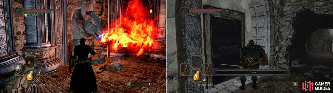 Note: The Iron Key opens up the locked door in the Forest of Fallen Giants that&rsquo;s located just before the Last Giant boss fight.
