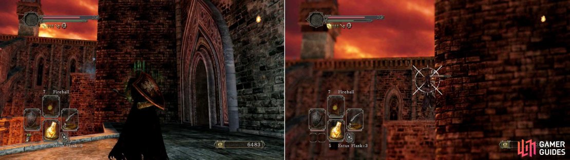 Alternatively you can kill this archer first with ranged attacks and then it&rsquo;ll make the first half of this room less troublesome.