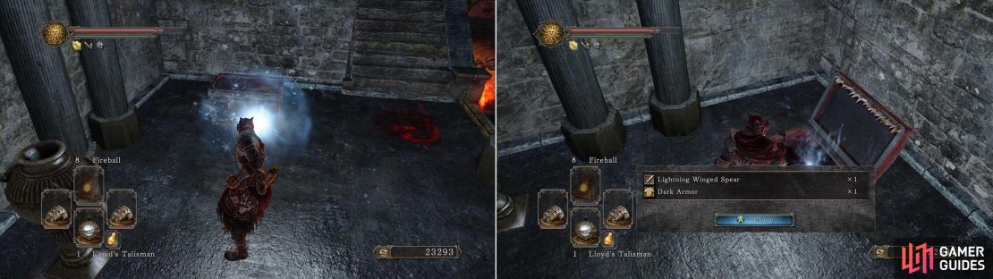 Once you&rsquo;re up here you&rsquo;ll see a metal chest. WARNING! This metal chest is in fact a MIMIC and this is the first time you&rsquo;ll likely have seen a metal chest mimic!