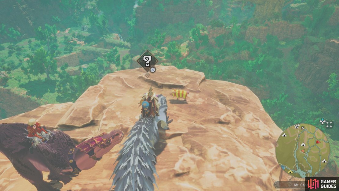 The Poogies in the Canalta Timberland like to hide on top of rocks or cliff-edges.