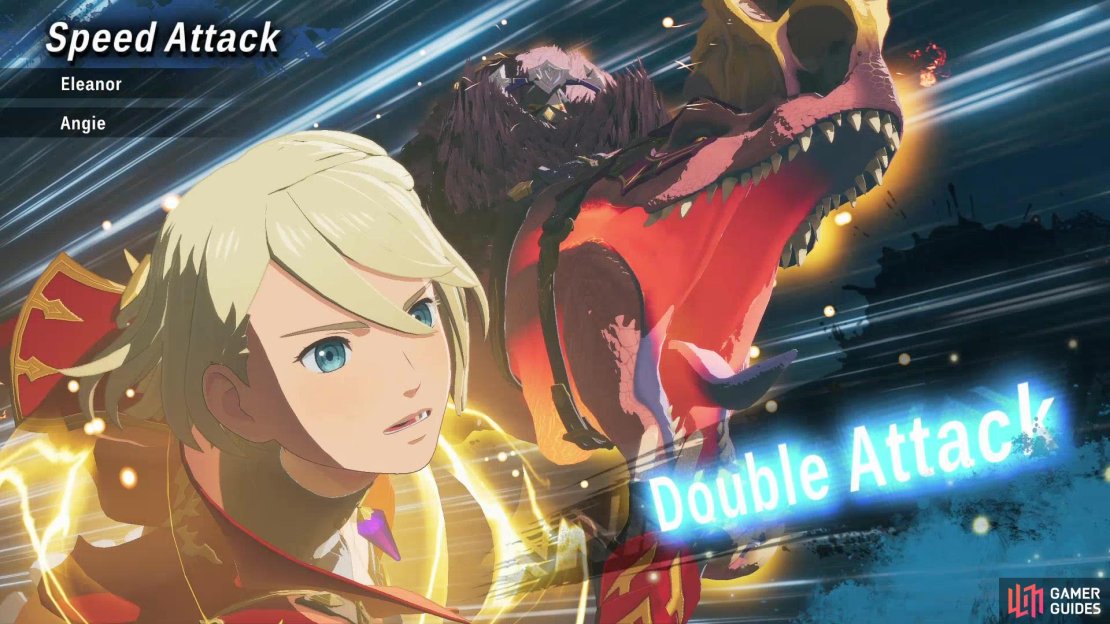 If you counter with a dominant attack type while your Monstie targets the same part with the same dominant attack type, you&rsquo;ll perform a Double Attack!