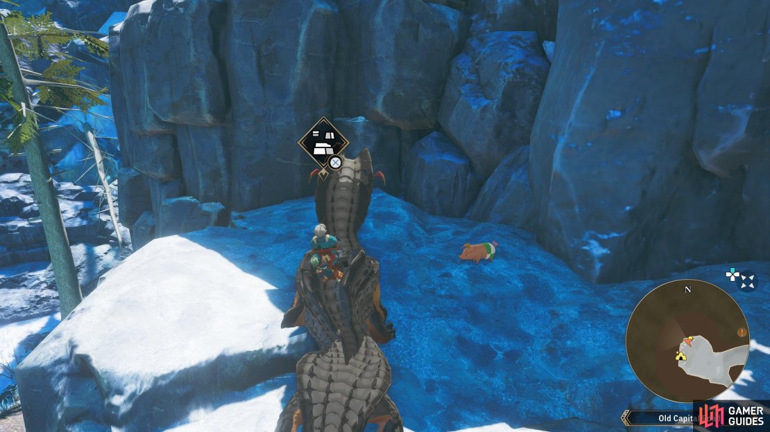 The majority of the Poogies in Serathis can be found standing on blocks of ice in the Glacial Caps.