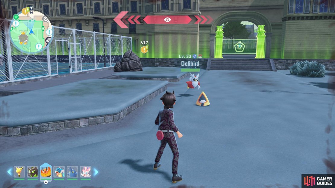 Here&rsquo;s how to catch Delibird in Pokemon Legends ZA. Image via Gamer Guides / Nintendo.