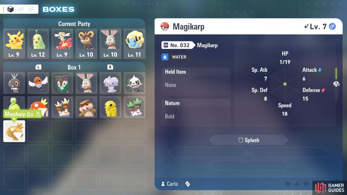 Here’s how to go Shiny hunting in Pokémon Legends ZA. As you can see, we have two shiny Pokémon already! Image via Gamer Guides / Nintendo.