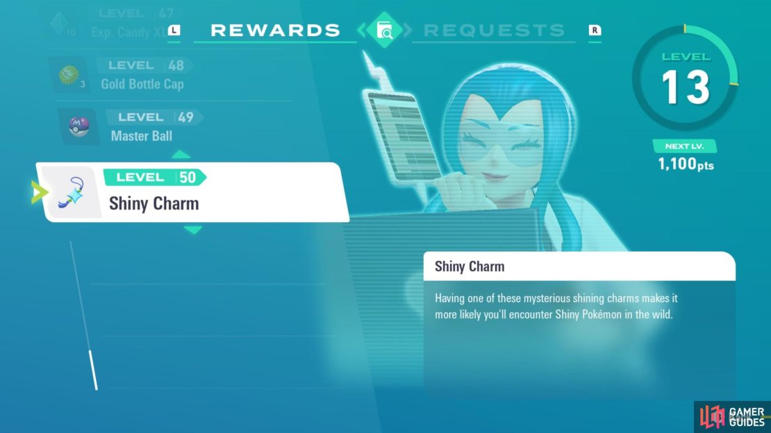 Here&rsquo;s a look at how to power through your Mabel research tasks and unlock the Shiny Charm in Pokemon Legends ZA. Image via Gamer Guides / Nintendo.