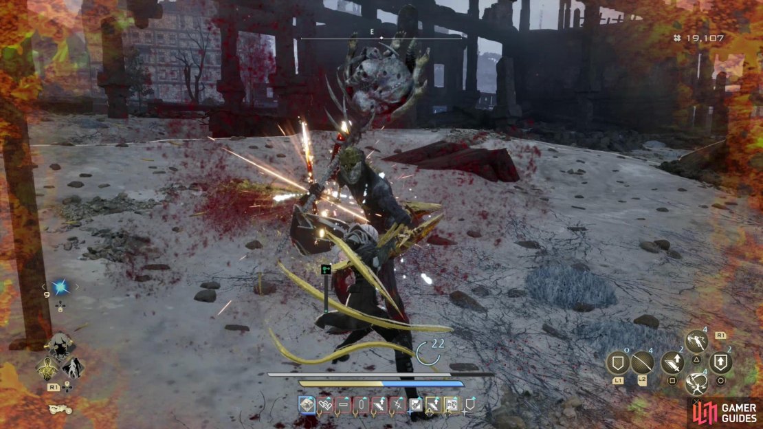 You&rsquo;ll recover Ichor by striking with your Jail, performing a &ldquo;Drain Attack&rdquo; - hit the enemy to inflict bleed beforehand to increase the Ichor your Drain Attacks will restore.