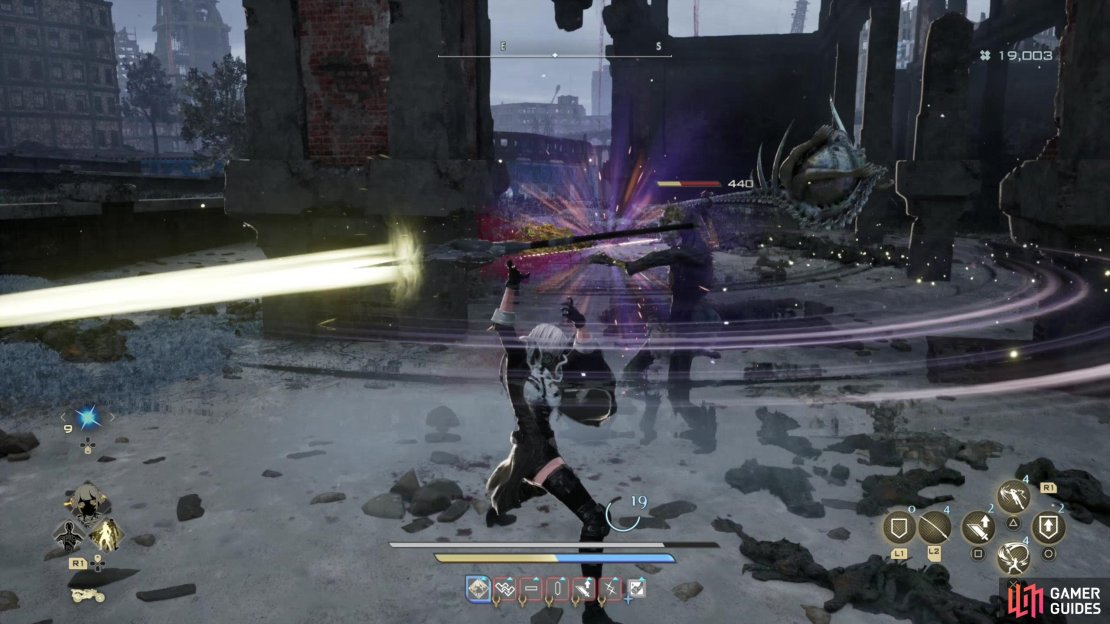 Using weapon skills, offensive formae and some defensive formae will consume Ichor.