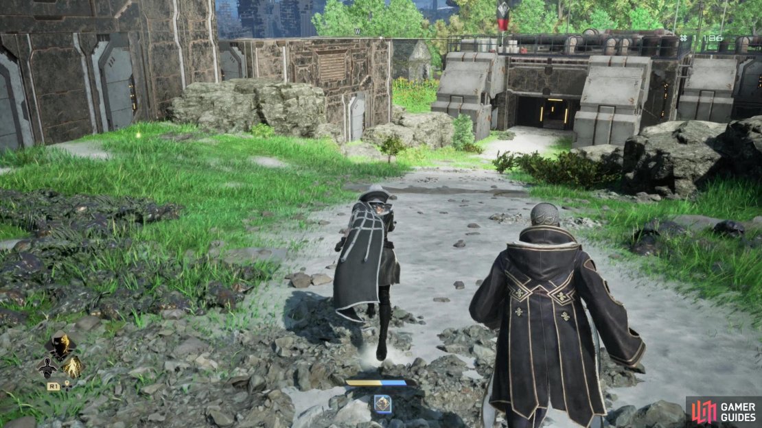 Before you can recustomize your character, you need to reach Magmell, which is just down the road from the tutorial dungeon.