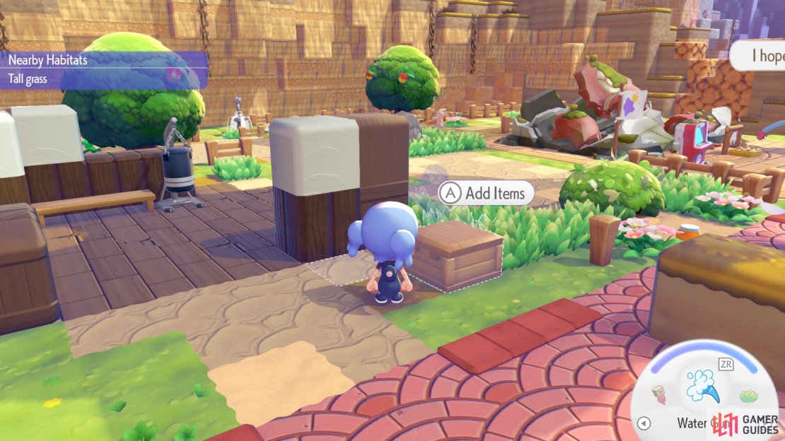 Storage Boxes will be be your best friend throughout the game.