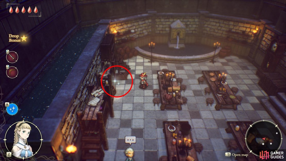 The location of the “History of the Kingdom of Huther, Vol. II” manuscript.