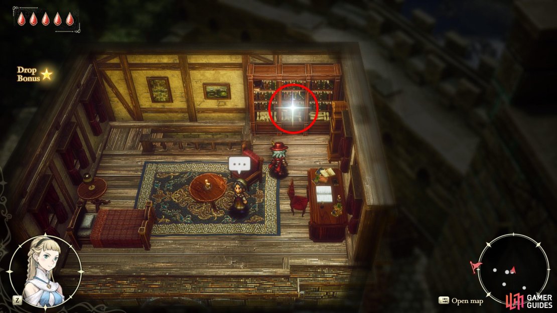 The location of the “History of the Kingdom of Huther, Vol. III” manuscript.