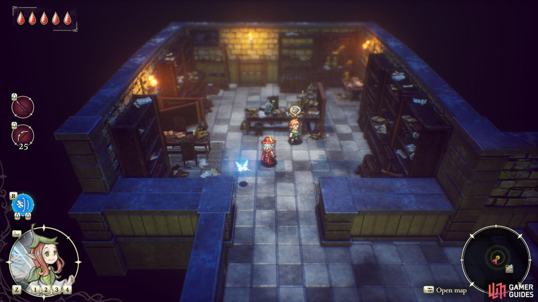 Return to Euygene in Castle Huther after witnessing a scene between Marnie and Hildebrandt in the Age of Magic to start the quest &ldquo;A Tale for Another Time, Another Place&rdquo;.